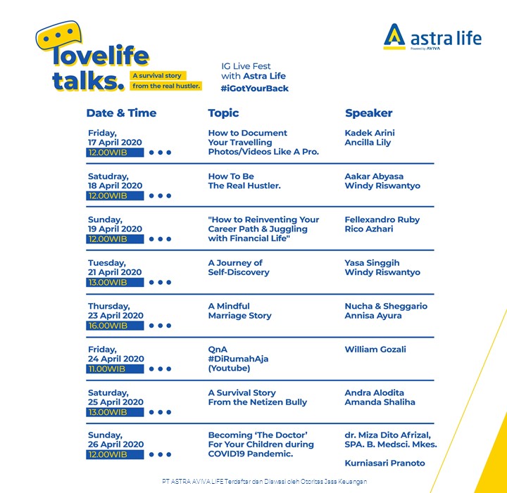 Astra Life_Love Life Talks