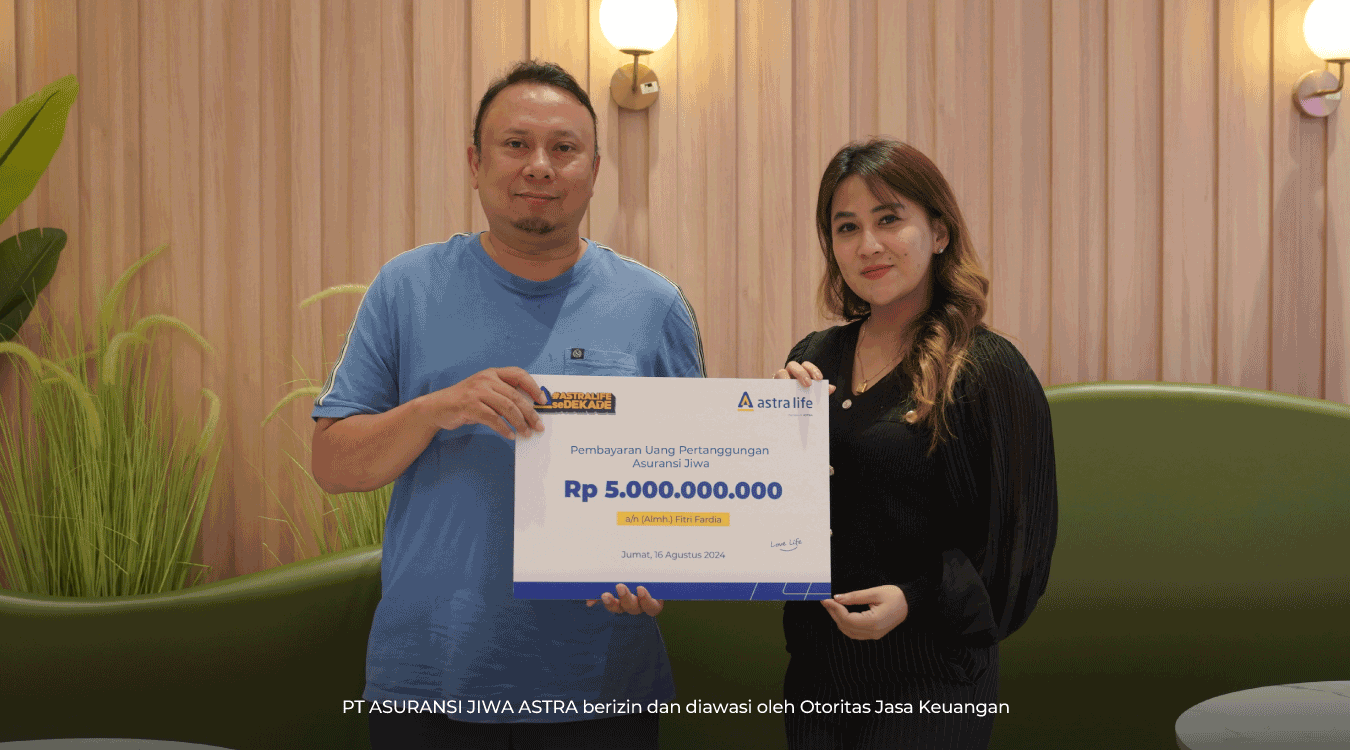 Simbolisasi Penyerahan Uang Pertanggungan Astra Life