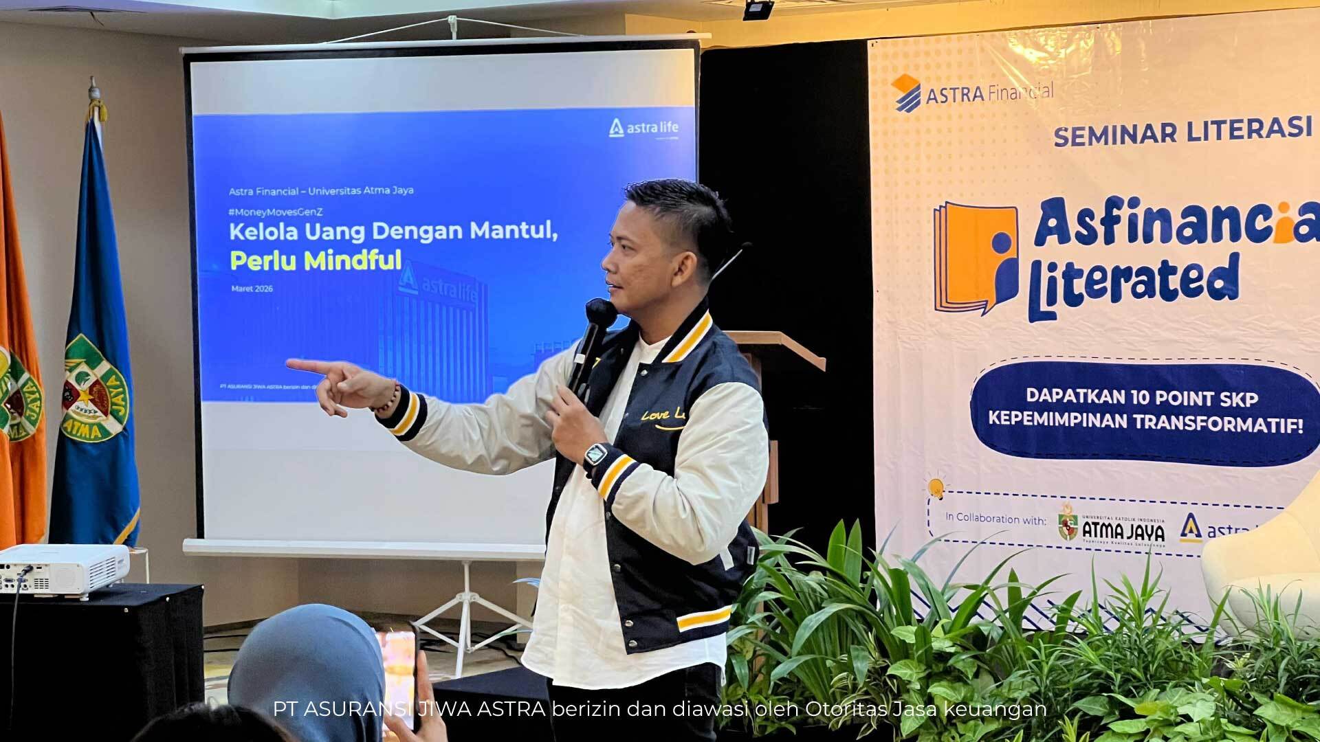 Literasi Keuangan Astra Life di Atmajaya_2