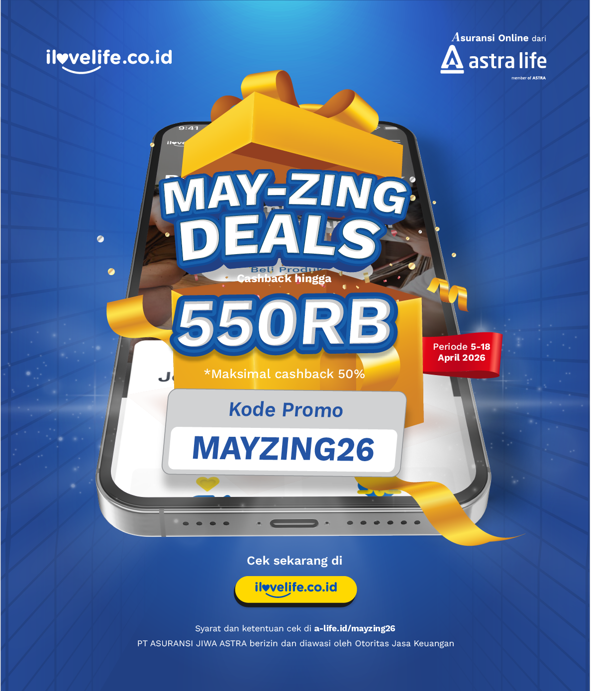 Mayzing Deals Promo_Web Banner Astra Life