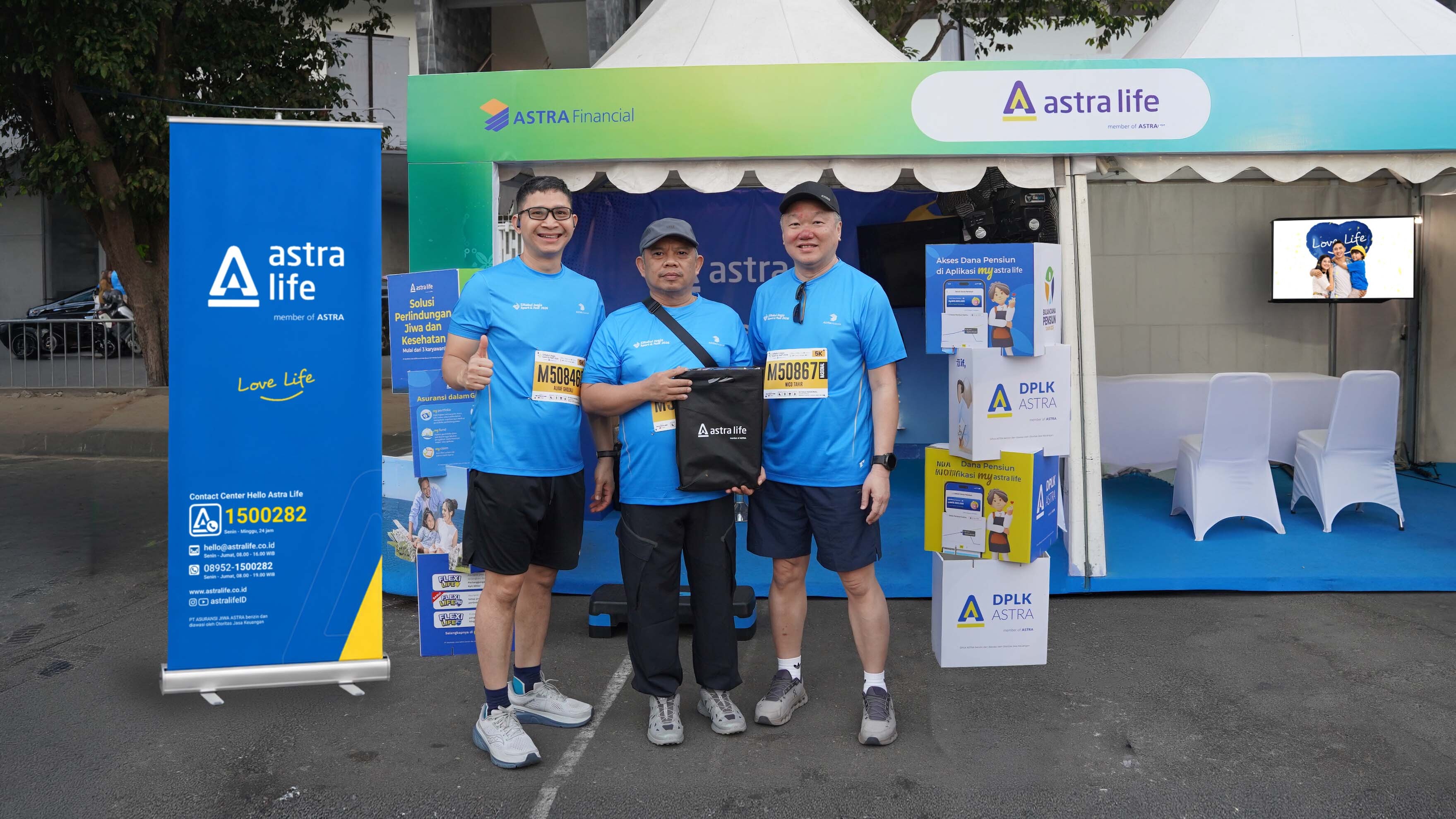 Astra Life turut berpartisipasi melindungi 5.000 Pelari SiBakul Jogja Sport & Fest 2026 untuk seluruh kategori 21K; 10K; dan 5K yang diselenggarakan di Stadion Mandala Krida, Yogyakarta, pada Minggu (13/09).